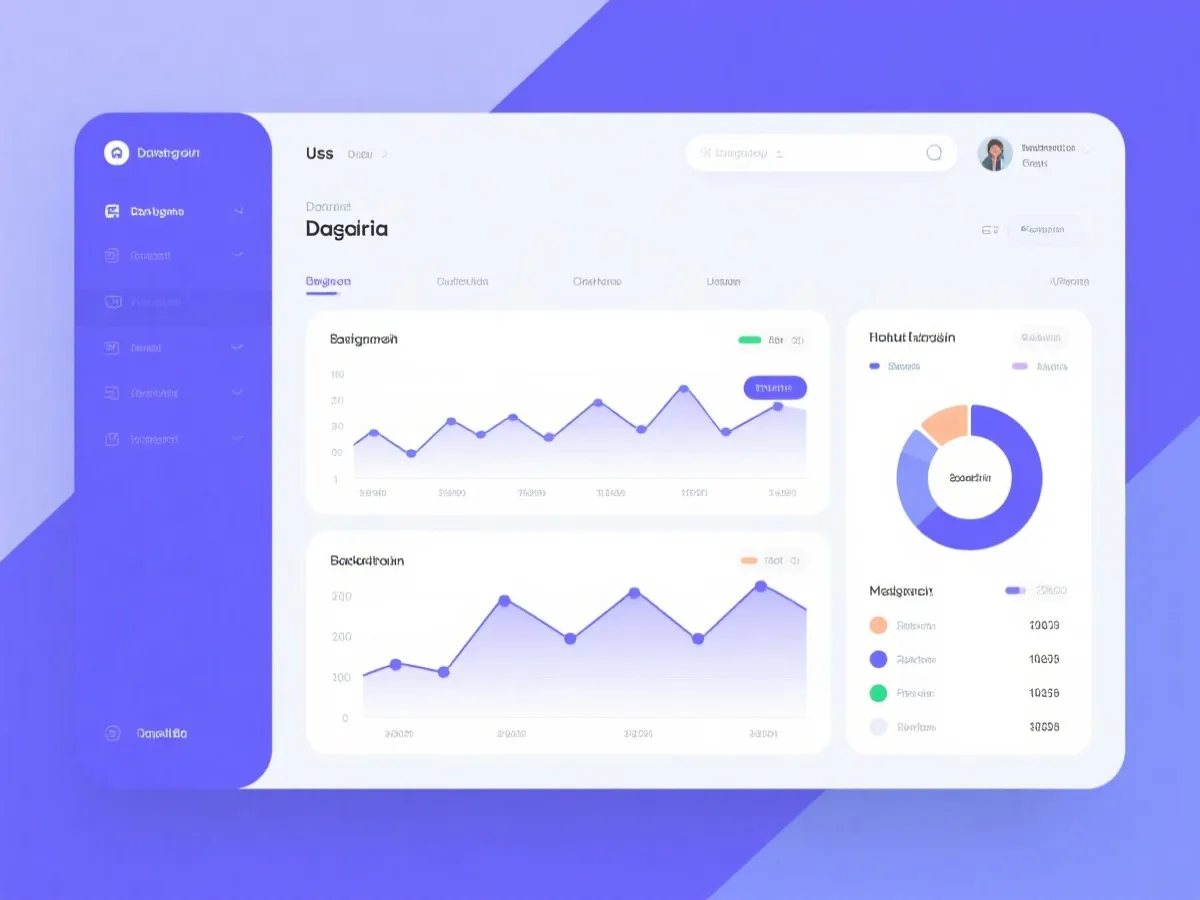 数据面板示意图